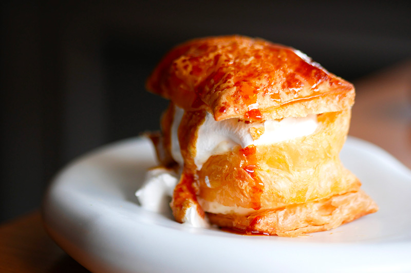 dessert mille feuille italien à la ricotta